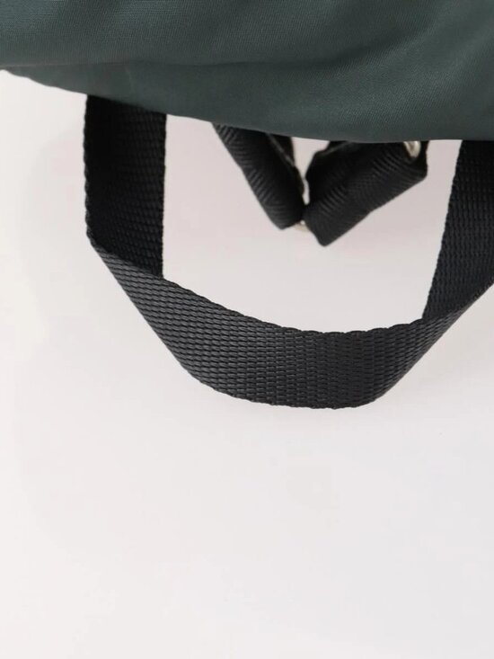 PRADA Backpack Nylon Green Silver Auth fm5140 main image 7
